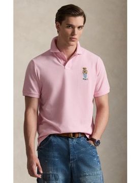 Para hombre. 710B16617002 Polo de piqué con Polo Bear Custom Slim (XXL), Casual, Algodón, Manga corta
