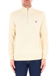 Maglione mezza zip POLO BURRO XS