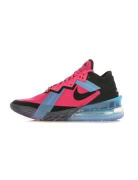 Scarpa Basket Uomo Lebron Xviii Low "neon Nights" Fireberry/black/lt Blue Fury