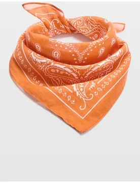 Pañuelo bandana de mujer con flores - Southern Cotton - FashionsVida