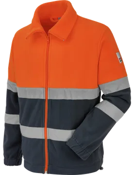 Polaire de travail haute-visibilité LUMEN orange/marine Orange XL - Würth MODYF - FashionsVida