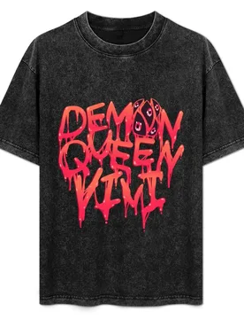 DemonQueenVivi T-Shirt Plus Size Loose Short Sleeve Top - Aliexpress - FashionsVida