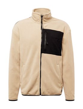 BLEND Chaqueta polar arena / negro