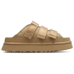 Goldenglow Damen Flip-Flops und Sandalen - Braun - Größe 37 - Wildleder Brown 37