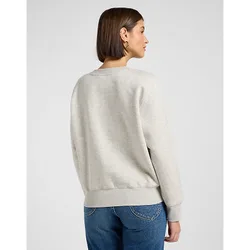 Relaxed Raglan Crew Sweatshirt Grey Heather Größe XS female