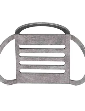 Triplo Anello A D Per Cavallo Titanio - Nammu Tech - FashionsVida