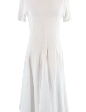Capri white Linen dress - 100% Capri - FashionsVida