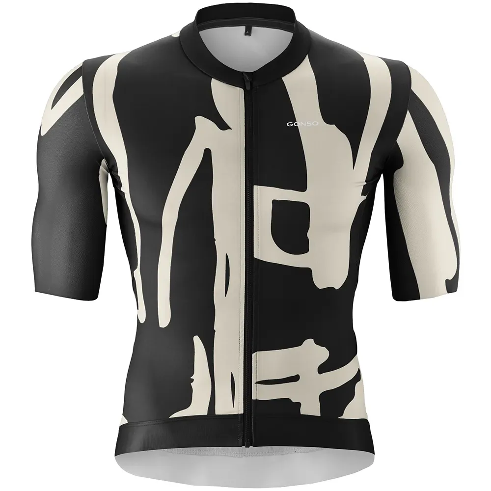 Maillot à Manches Courtes Road Print - Gonso - FashionsVida