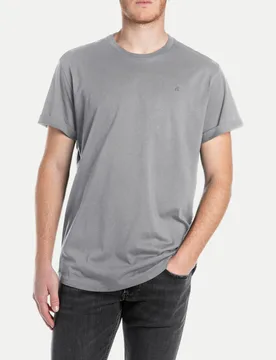 Replay Basic T-Shirt Grau 3XL - Replay - FashionsVida