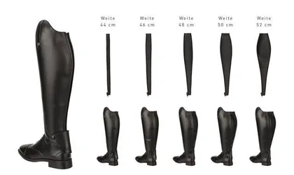 Inserts für Reitsiefel CURVY AM schwarz 4 50