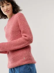 KERO Alpaka-Pullover, noch offen: Größenlauf, Farbe Rosa, 38, aus der Strickmanufaktur KERO kuscheliges Alpaka Damen