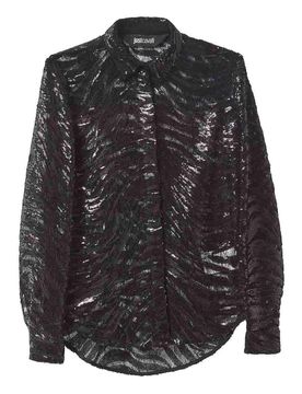 Camicia di tigre in pizzo