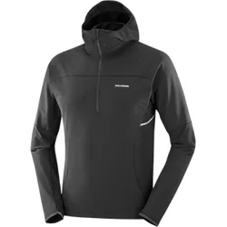 SENSE AERO HYBRID HALF ZIP HOODIE Herren Deep Black XL