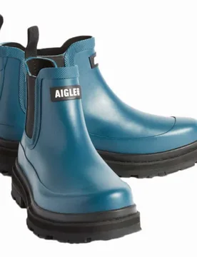 Bottes De Pluie Nc945 Storm Blue EU 37 - Aigle - FashionsVida