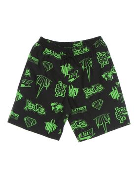 Costume Bermuda Uomo Horns Allover Boardshort Black