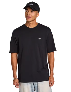 Adicolor Herren T-Shirts - Schwarz - Größe XL - Baumwoll-Jersey Black XL - Adidas - FashionsVida