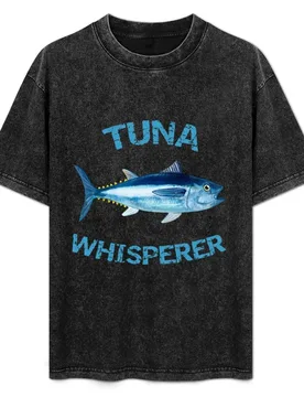 Tuna Whisperer | Bluefin Tuna T-Shirt Soft Touch Basic Cotton T-Shirt - Aliexpress - FashionsVida