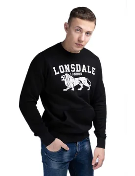 Sweat-shirt Kersbrook Black / Ecru 2XL - Lonsdale - FashionsVida