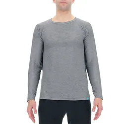 T-shirt à Manches Longues Natural Training Grey Melange 2XL