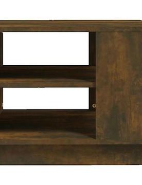 Table Basse Chêne Fumé 55x55x43 Cm Bois D'Ingénierie Einheitsgrösse