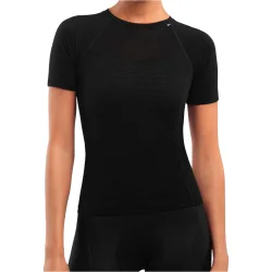 Srx premium skin camiseta térmica mujer Negro