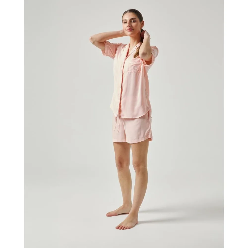 Pijama corto de tela de mujer - Kiff-Kiff - FashionsVida
