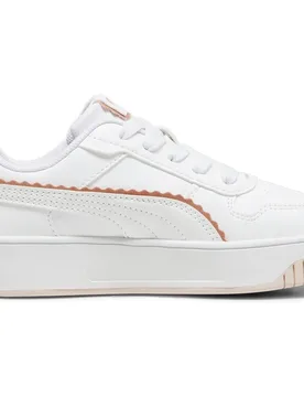 Carina Street Off Side PS Mädchen Freizeitschuhe, weiß, Größe 33 33 - Puma - FashionsVida