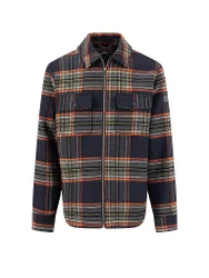 Overshirt dunkelblau L herren