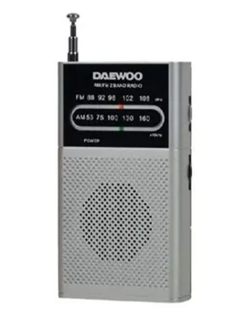 Radio Portable Dw1027 Silver One Size unisex - Daewoo - FashionsVida