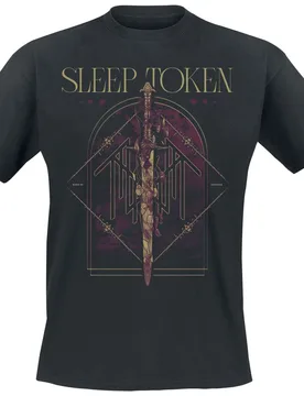 T-Shirt - Sword - S bis 5XL - für Männer - Größe S - schwarz - Lizenziertes Merchandise! - Männer - male - Sleep Token - FashionsVida