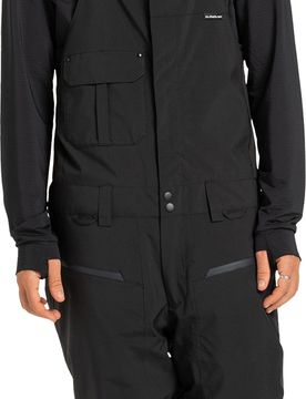 Stretch Snowboard Latzhose Paramo Stretch 20k Bib True Black für Herren Größe M schwarz
