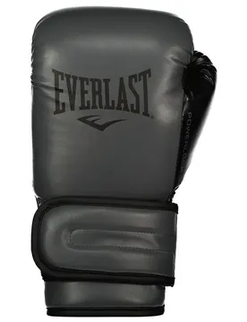 Gants De Boxe En Cuir Synthétique Powerlock 2r Charcoal 12 oz
