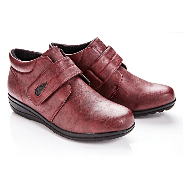 Klett-Bootie "Becky" bordeaux - 3Pagen - FashionsVida