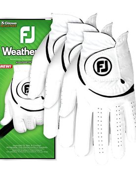 Handschuh WeatherSof 3-Pack, weiss/schwarz s