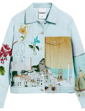 Chaqueta de mujer vaquera amalfi - Desigual - FashionsVida