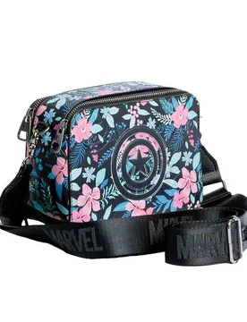 Sac à Bandoulière Karactermania Captain America Black One Size unisex - Marvel - FashionsVida