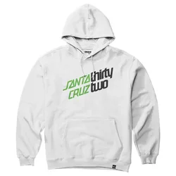 Sweat à Capuche 32 X Santa Cruz White S