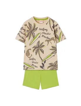 Boboli Survêtement 623113 Lime 8 Années Garçon