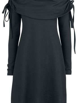Gothic Strickpullover - Lyrik Top - S - für Damen - Größe S - schwarz - Frauen - female