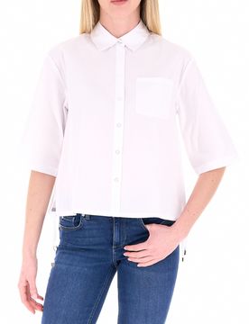 Camicia misto cotone LIU JEANS BIANCO 42