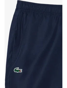 Pantalones cortos de hombre de tenis de tafetán diamantado estampado en - Lacoste - FashionsVida