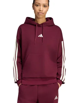 Essentials 3 stripes sudadera mujer Granate (S) - Adidas - FashionsVida