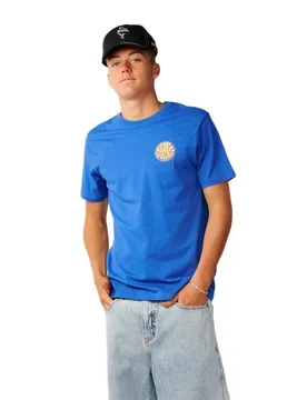 T-shirt à Manches Courtes Wettie Icon Deep Riverside S - Rip curl - FashionsVida