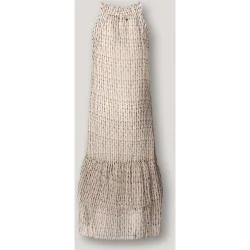 Vestido midi de mujer estampado ikat