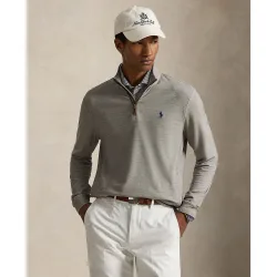 Jersey de Hombre de Punto Elástico de Cuello Alto