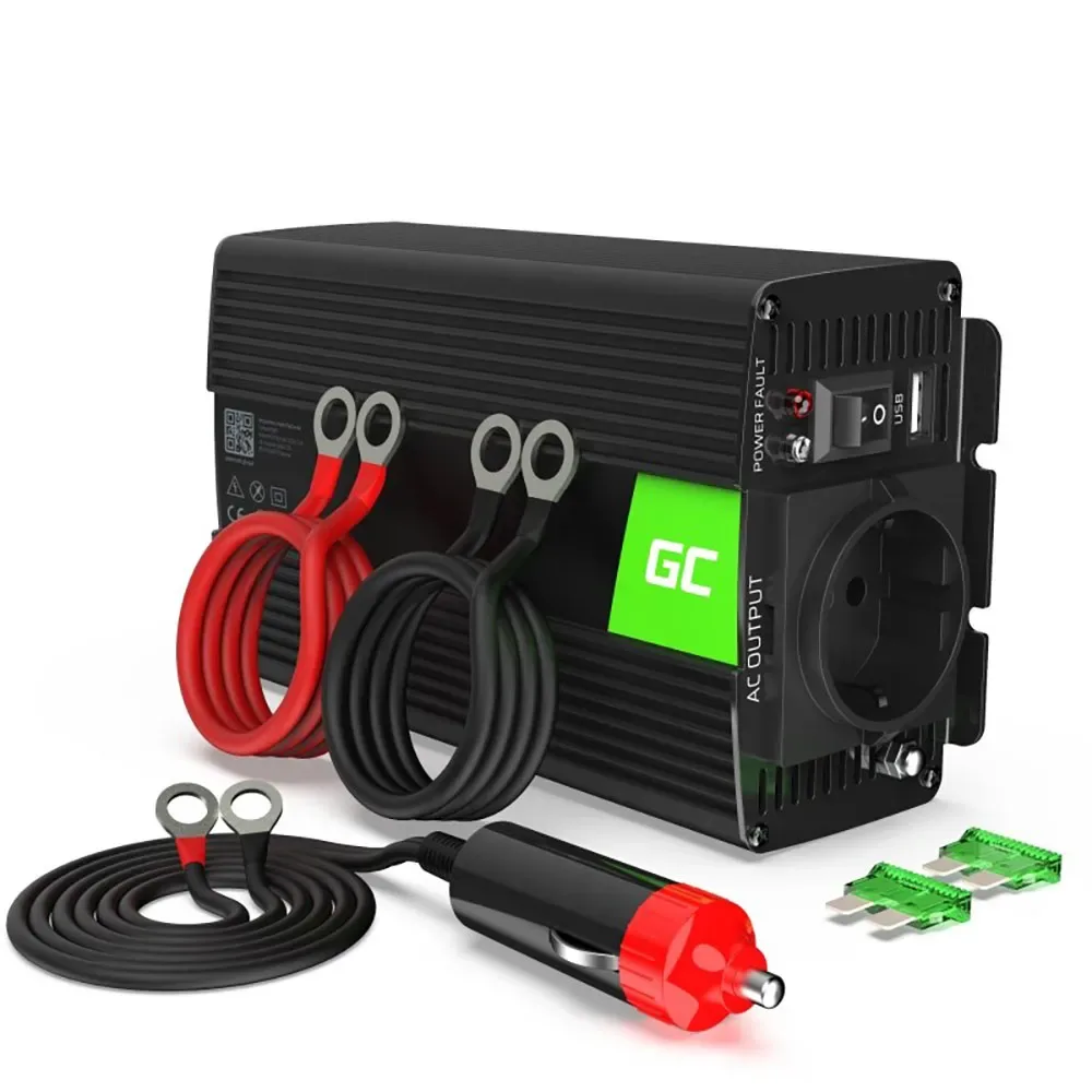 Convertisseur De Puissance Inv02de 300w Black One Size unisex - Green Cell - FashionsVida