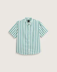 Camicia lawson stripe uomo bianco-verde