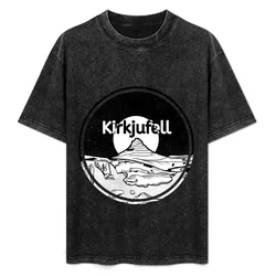 Kirkjufell Iceland T-Shirt Plus Size Lightweight Tee Shirt