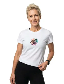 T-shirt à Manches Courtes Digi Dot White S