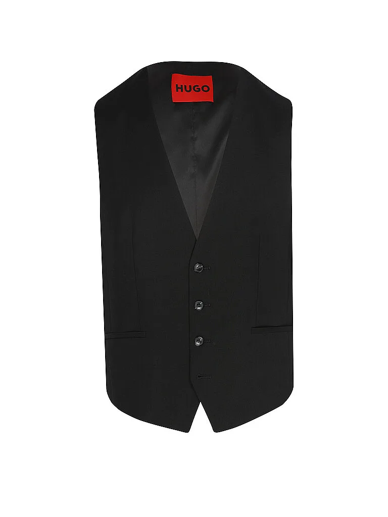 Hugo Chaleco de traje VIN253X-MH negro 54 - Hugo Boss - FashionsVida